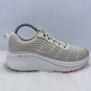 Skechers GoRun Max Cushioning Elite 2.0 Womens Sneakers Natural Pink Size 7